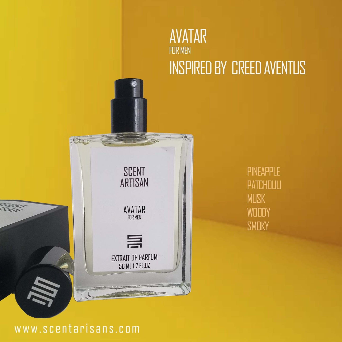 AVATAR FOR MEN : INSPIRED BY CREED AVENTUS ( SMOKY)