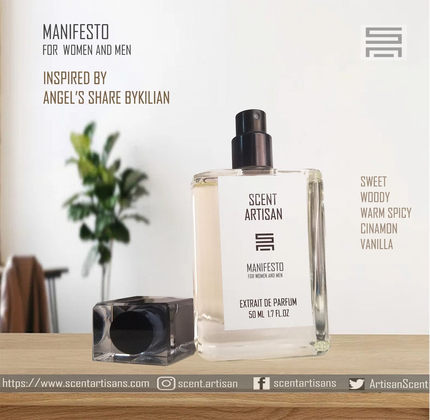 MANIFESTO FOR WOMEN AND MEN : ANGEL'S SHARE BY KILIAN