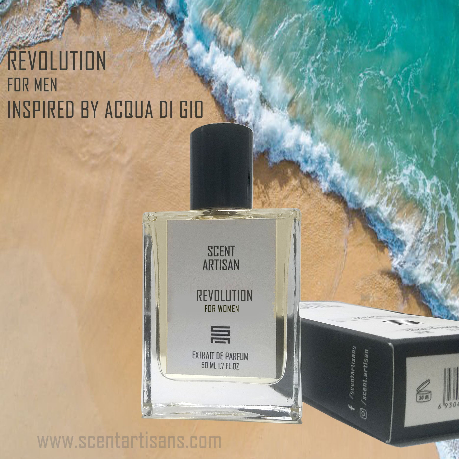 REVOLUTION FOR MEN :: INSPIRED BY ACQUA DI GIO   ARMANI