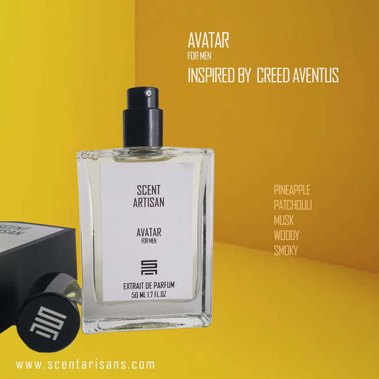 AVATAR FOR MEN  : INSPIRED BY  CREED AVENTUS ( SMOKY)