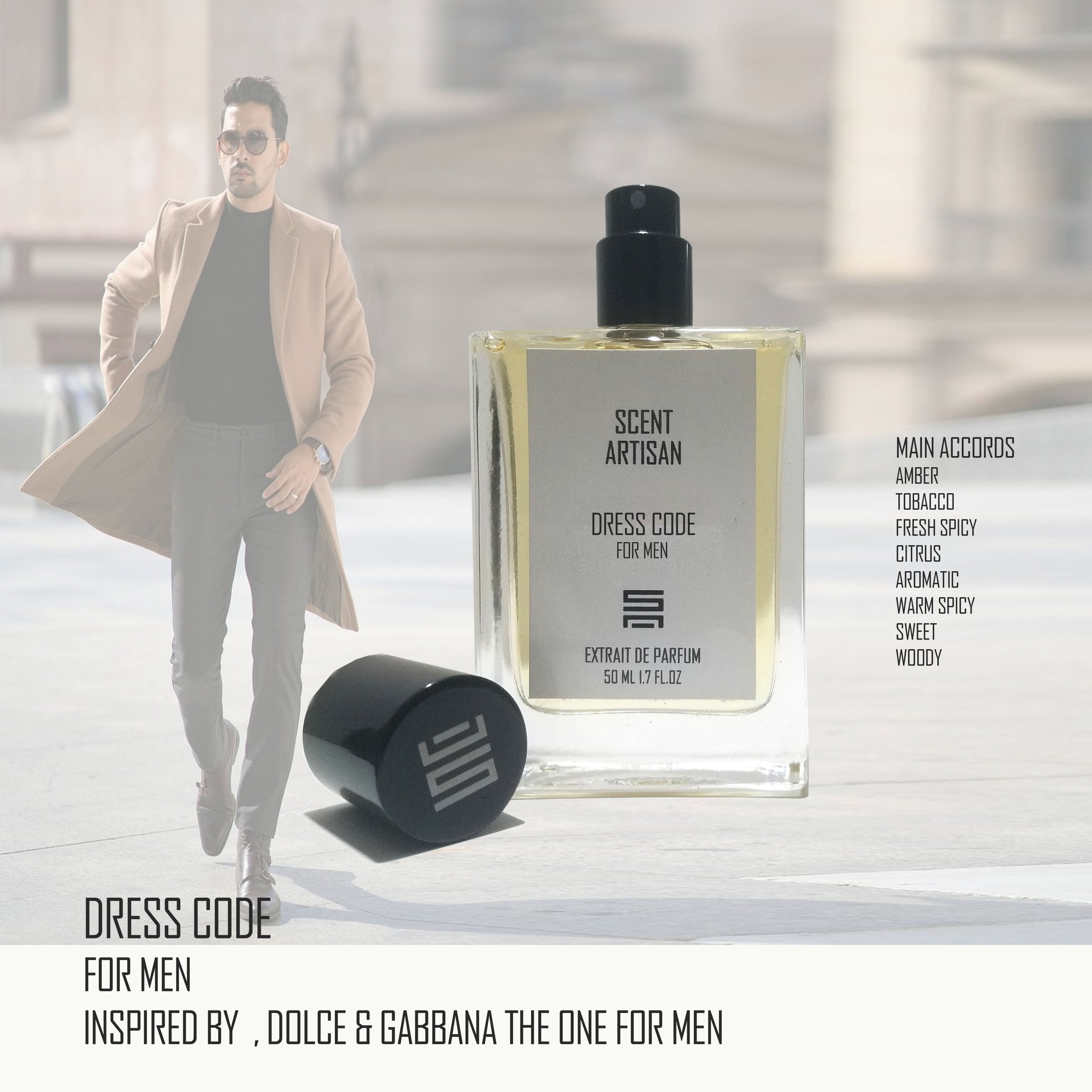 DRESS CODE FOR MEN : INSPIRED BY  DOLCE GABBANA THE ONE