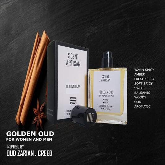 GOLDEN OUD FOR WOMEN AND MEN : INSPIRED BY OUD ZARIAN CREED
