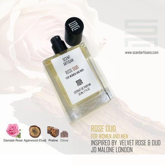 ROSE OUD FOR WOMEN AND MEN : INSPIRED BY VELVET ROSE AND OUD  JO MALONE