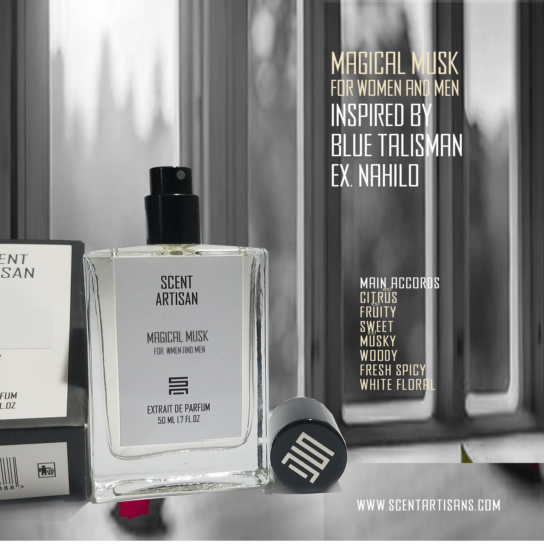 Magical Musk for Women and Men : Inspired by Blue Talisman , Ex Nahilo